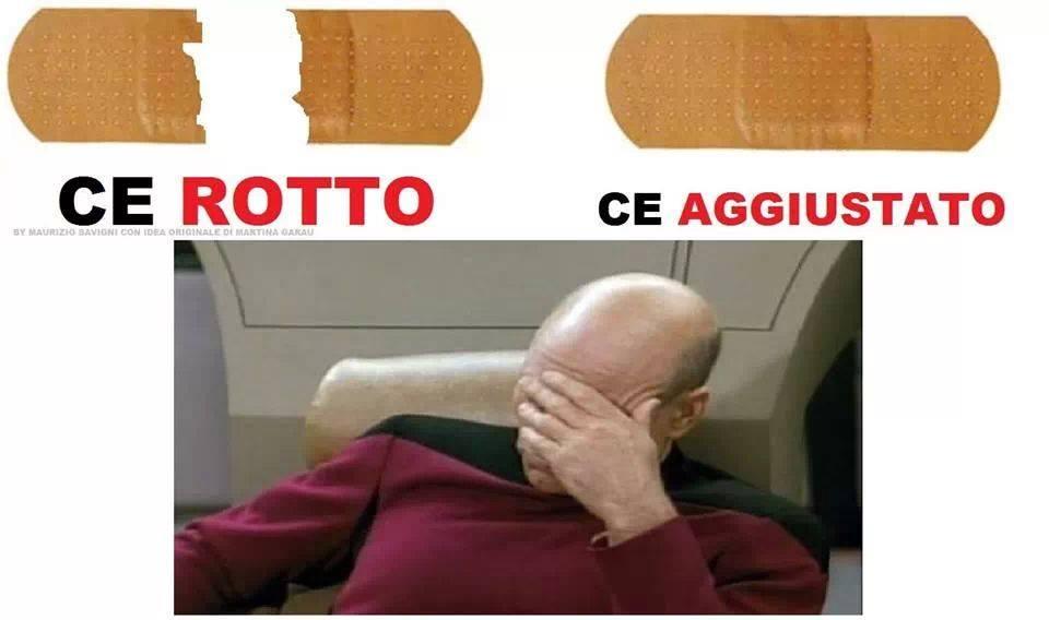 Foto Divertente: Cerotto intero e diviso a metà