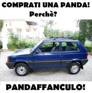 Foto Divertente: Il motivo per comprarsi una macchina panda