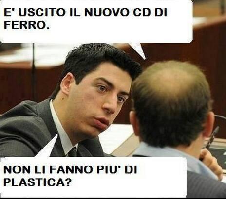 Il figlio di Bossi e il cd di Tiziano Ferro
