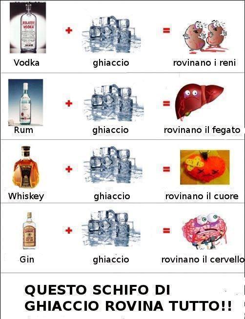 Foto Divertente: Cosa succede se mescoli ghiaccio e alcolici