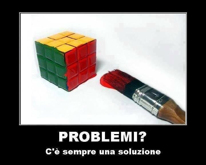 Foto Divertente: Dipingere il cubo di Rubik