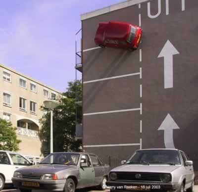 Foto Divertente: parcheggio