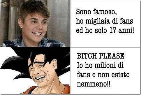 Foto Divertente: Differenza tra numero di fans personaggio di fantasia e ragazzo