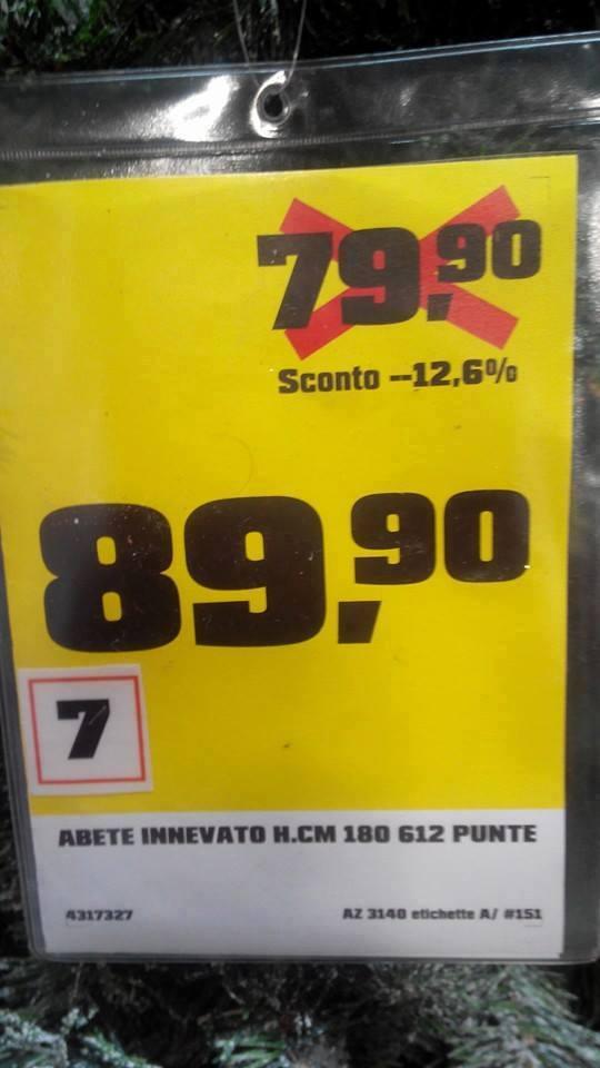 Foto Divertente: Cartello di offerte al contrario