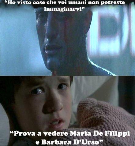 Foto Divertente: Parodia del sesto senso e Blade Runner