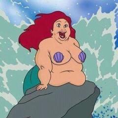 Foto Divertente: Sirenetta Ariel ingrassata
