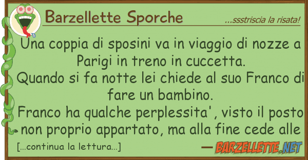 Barzellette Sporche coppia sposini va viaggio n