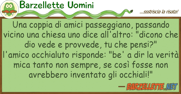 Barzellette Uomini coppia amici passeggiano, passand