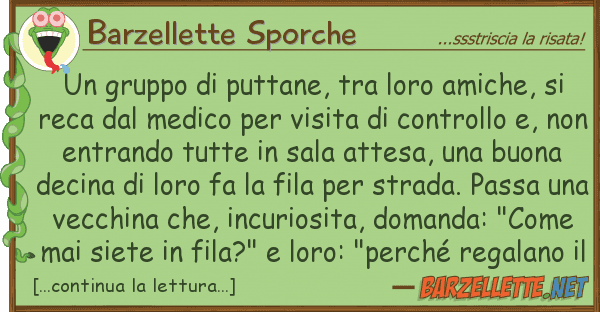 Barzellette Sporche gruppo puttane, amiche, s