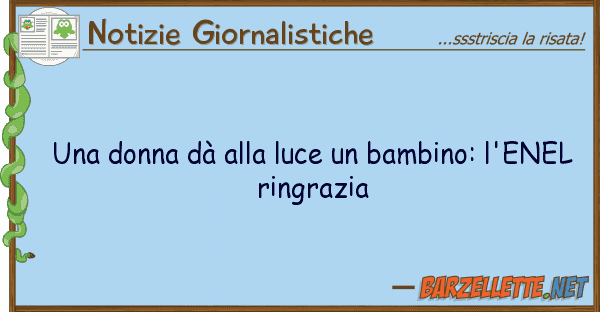 Notizie Giornalistiche donna dà luce bambino: l'en