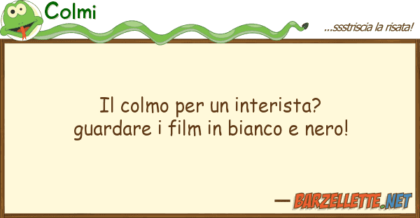 Colmi colmo interista? guardare fi