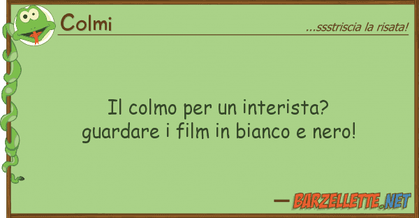 Colmi colmo interista? guardare fi