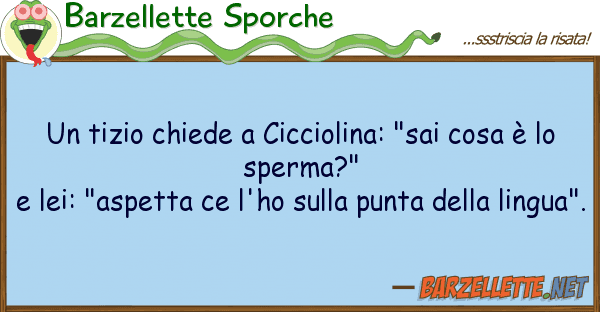 Barzellette Sporche tizio chiede cicciolina: "sai cosa