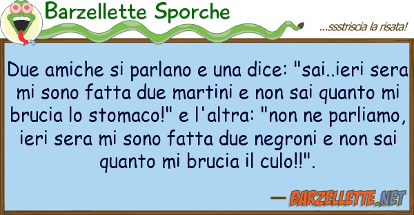 Barzellette Sporche due amiche parlano dice: "sai..