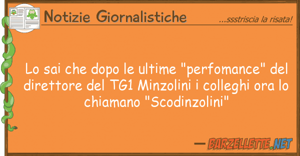 Notizie Giornalistiche sai dopo ultime "perfomance" d