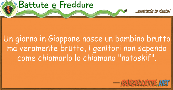 Battute e Freddure giorno giappone nasce bambino b