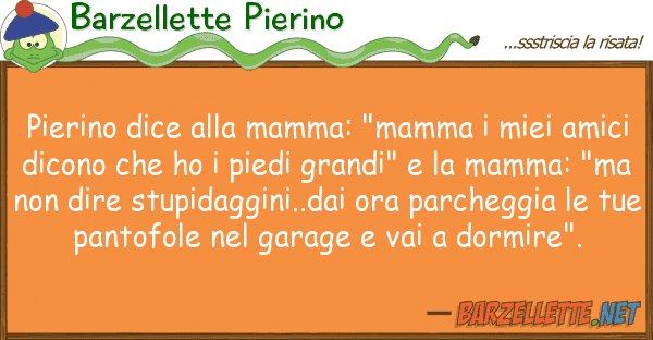Barzellette Pierino pierino dice mamma: "mamma