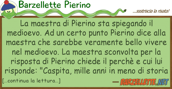 Barzellette Pierino maestra pierino sta spiegando m
