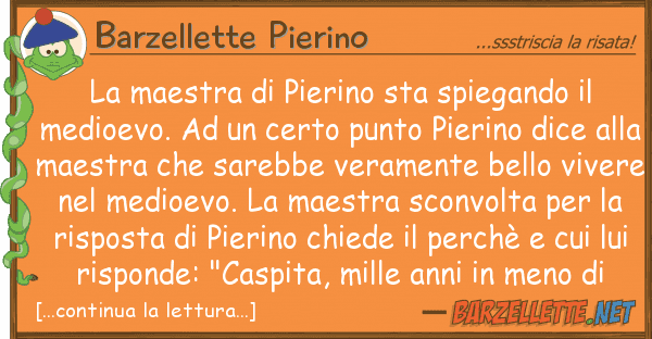 Barzellette Pierino maestra pierino sta spiegando m