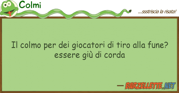 Colmi colmo giocatori tiro