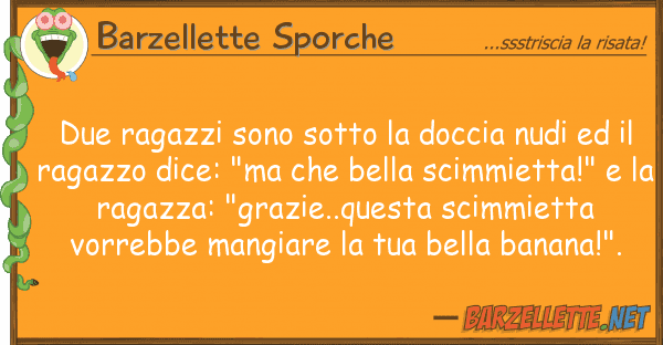 Barzellette Sporche due ragazzi sono sotto doccia nudi