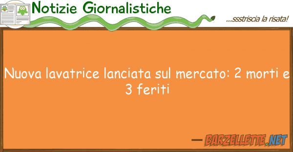 Notizie Giornalistiche nuova lavatrice lanciata mercato: 2