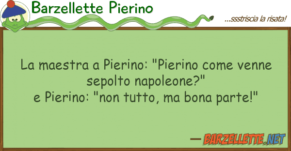 Barzellette Pierino maestra pierino: "pierino venn