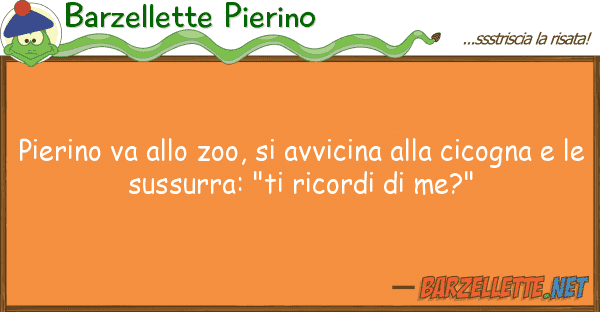 Barzellette Pierino pierino va zoo, avvicina