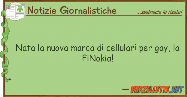 Notizie Giornalistiche nata nuova marca cellulari gay