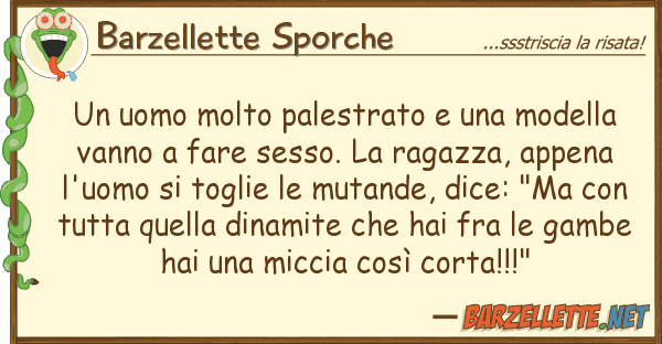 Barzellette Sporche uomo molto palestrato modella v