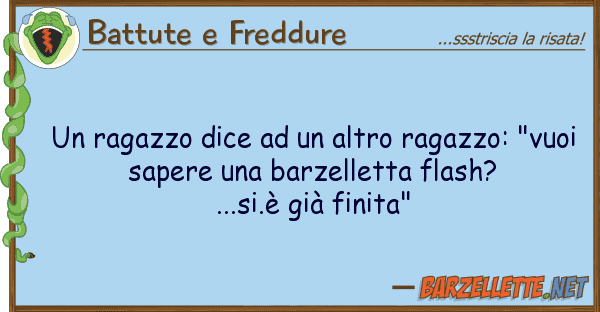 Battute e Freddure ragazzo dice altro ragazzo: "vu