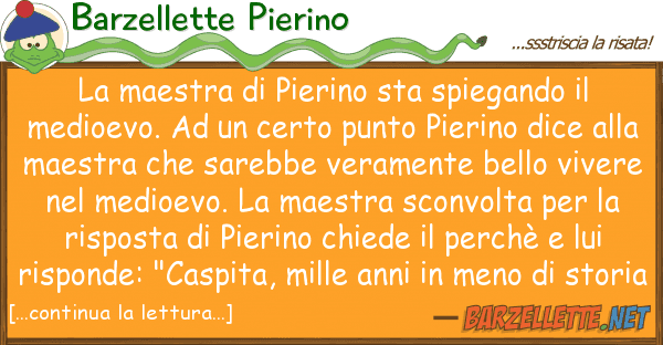 Barzellette Pierino maestra pierino sta spiegando m