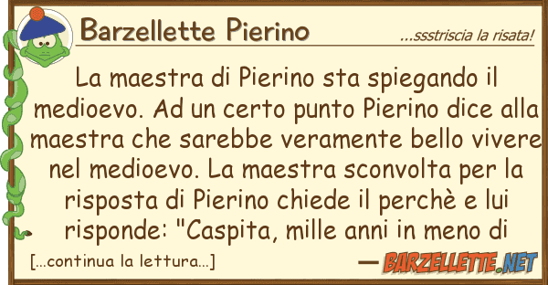 Barzellette Pierino maestra pierino sta spiegando m