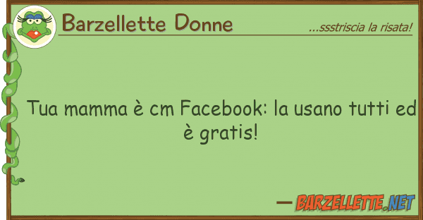 Barzellette Donne mamma è cm facebook: usano