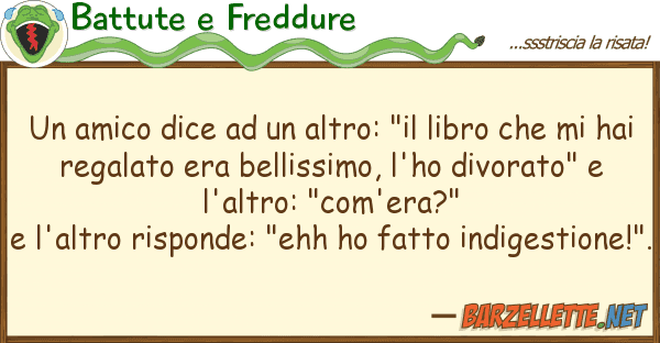 Battute e Freddure amico dice altro: "il libro