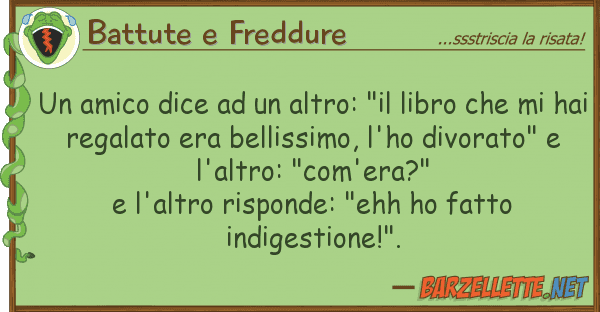 Battute e Freddure amico dice altro: "il libro