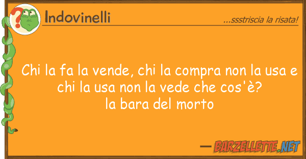 Indovinelli fa vende, compra