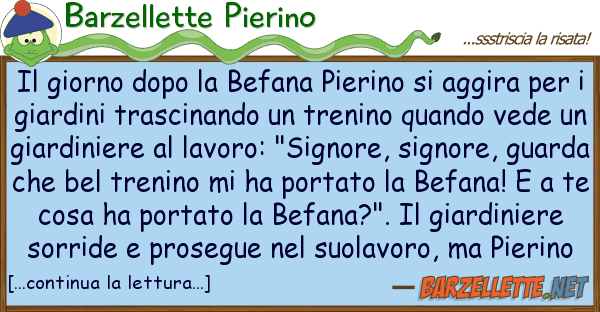 Barzellette Pierino giorno dopo befana pierino aggi