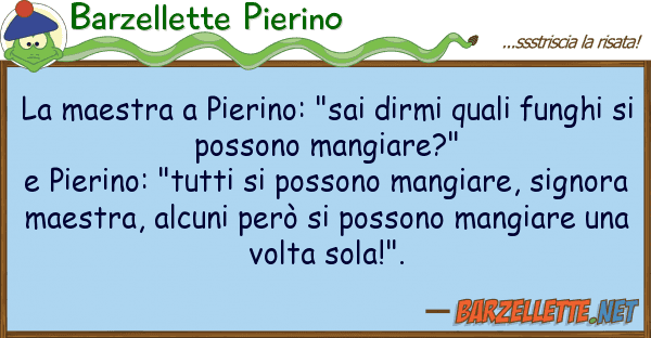 Barzellette Pierino maestra pierino: "sai dirmi quali f