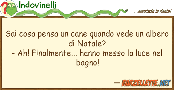 Indovinelli sai cosa pensa cane quando vede
