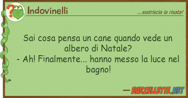 Indovinelli sai cosa pensa cane quando vede