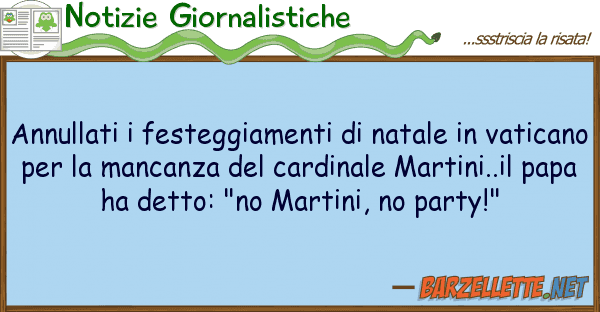 Notizie Giornalistiche annullati festeggiamenti natale
