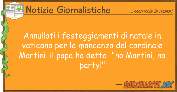 Notizie Giornalistiche annullati festeggiamenti natale