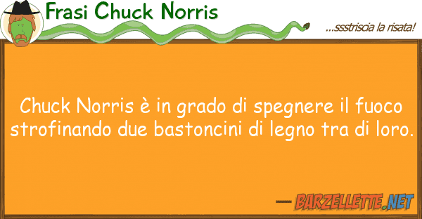 Frasi Chuck Norris chuck norris è grado spegnere