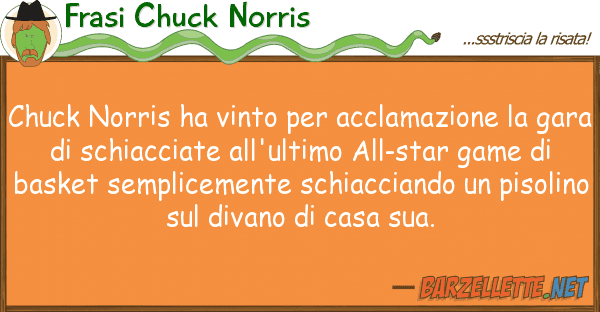 Frasi Chuck Norris chuck norris ha vinto acclamazione