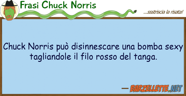 Frasi Chuck Norris chuck norris può disinnescare bomba