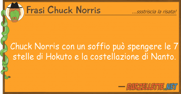 Frasi Chuck Norris chuck norris soffio può spengere