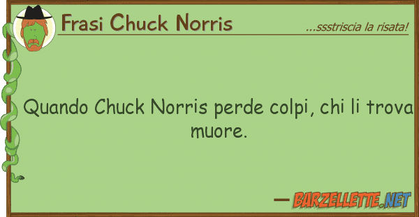 Frasi Chuck Norris quando chuck norris perde colpi,