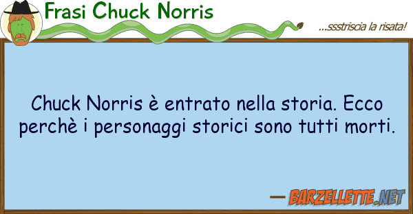 Frasi Chuck Norris chuck norris è entrato storia. ec