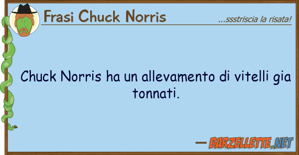 Frasi Chuck Norris chuck norris ha allevamento vitell